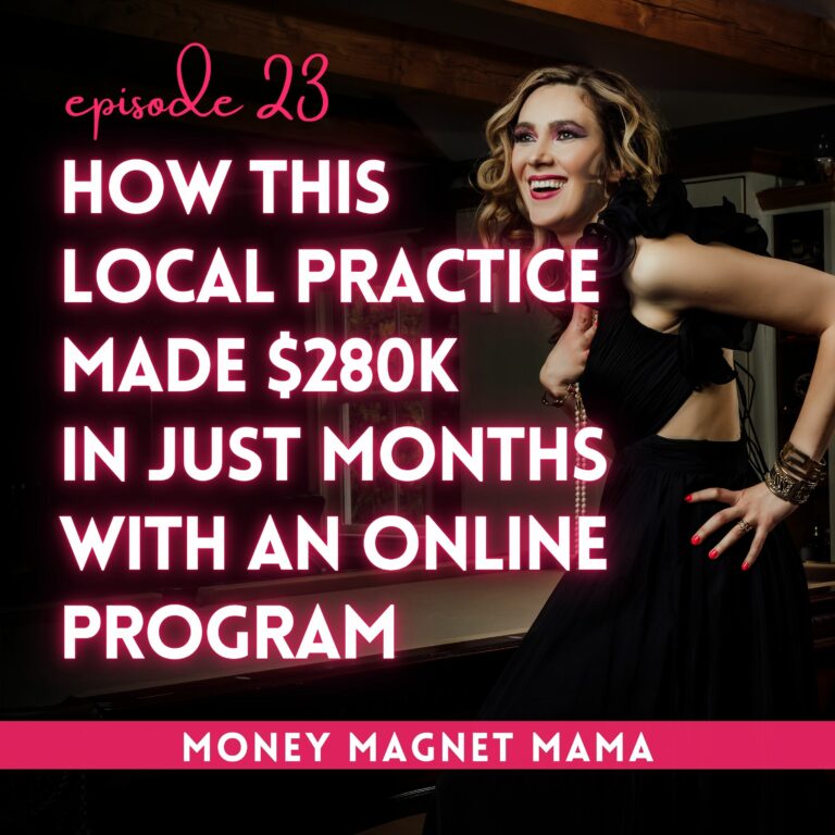 From Brick-and-Mortar to Online Business! How this Local Practice made an additional $280k in Just Months with an Online Program (How to Scale Your In-Person Business)