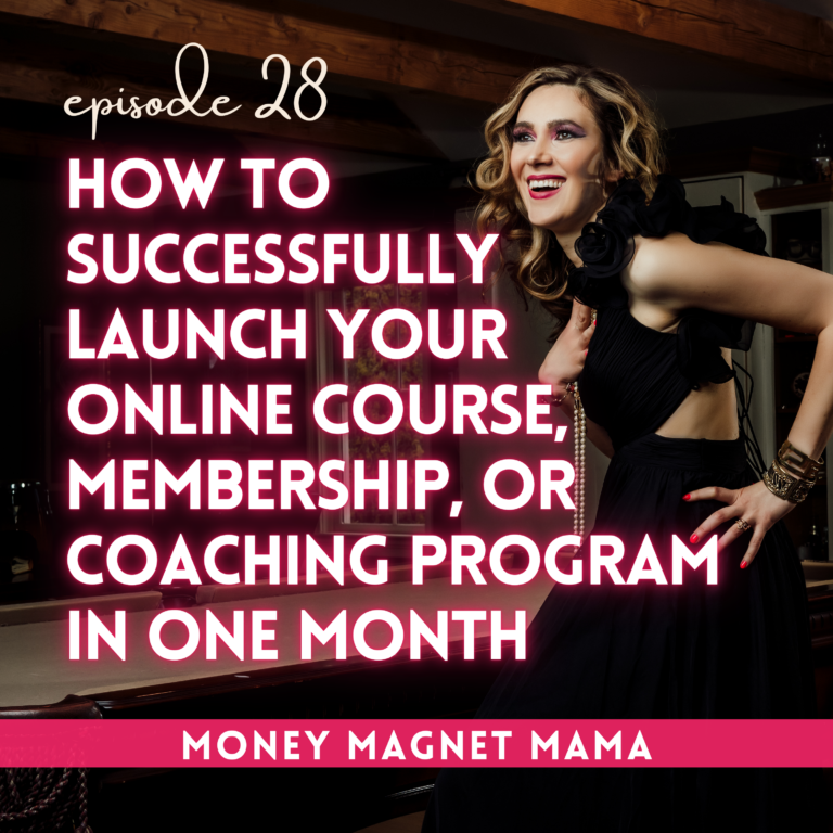 Small Social Media Audience? Tiny Email List?How to Successfully Launch your Online Course, Membership, or Coaching Program In One Month.